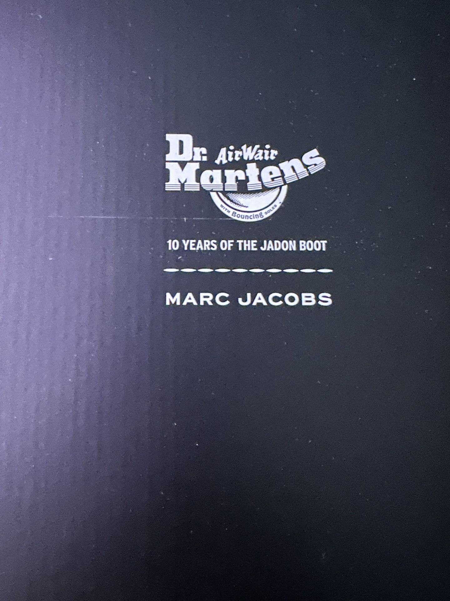 Dr Martens Marc Jacobs Vegan Jadon MJ Black US 6