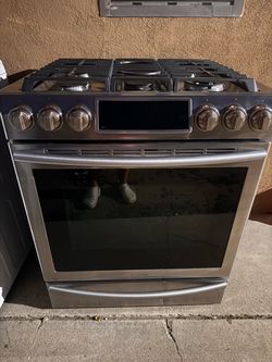 Samsung Stainless Steel Gas Range Oven