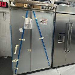 KitchenAid 48” Built-In Side-by-Side Refrigerator – Model KBSN708MPS00 (Panel Ready, New)