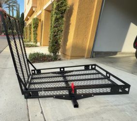 Wheelchair carrier with ramp