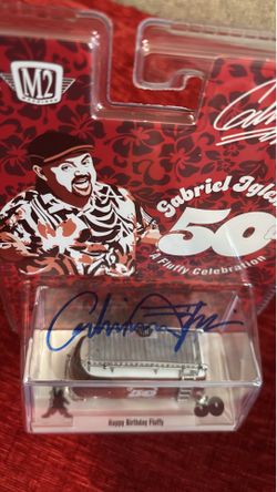 2026 M2 Machines Signed Fluffy - Gabriel Iglesias Limited Edition 50th Birthday