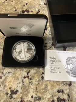 American Eagle 2024 One Ounce Silver Proof Coin