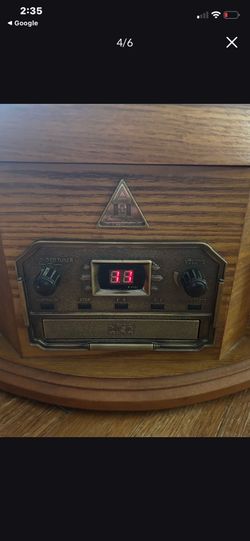 Brand new radio CD player and tape player vinyl player