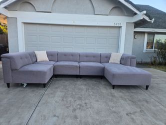 Jonathan Louis Lux 5-Piece Modular Sectional Sofa –Free Delivery