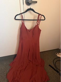 Auburn colored formal dress size M