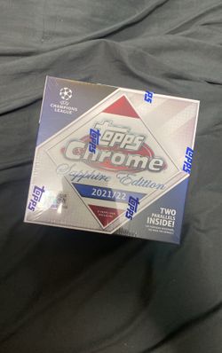 Topps Chrome Uefa Champions League Sapphire Edition