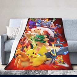 Cartoon Blankets Super Soft Throw Blanket Warm Cozy Flannel Blanket for Couch BedSofa Car
