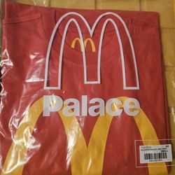 Palace x McDonald's Red Logo t-shirt Small