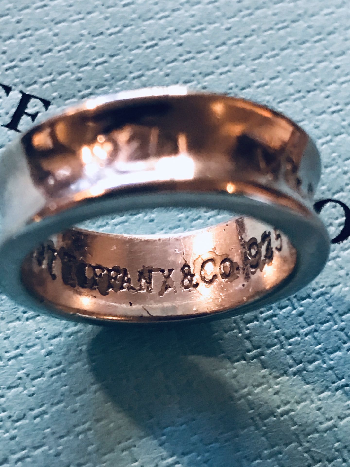 TIffany&CO. Concave ring has been authenticated size 6 , please ask questions 5⭐️⭐️⭐️⭐️⭐️ seller yes I ship