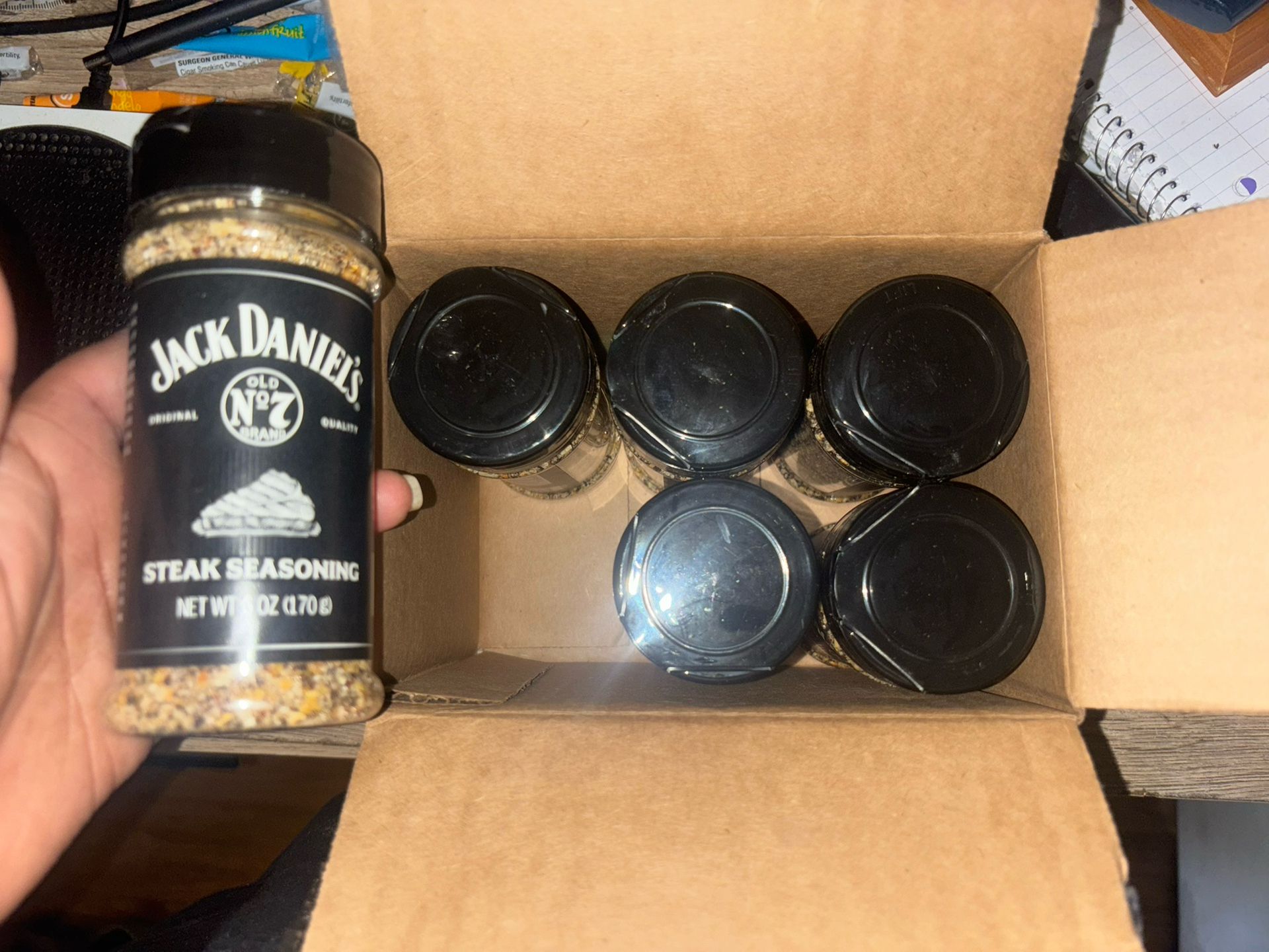 Jack Daniel’s Steak Seasoning (6-Pack, 6oz) – Sealed – BBQ Ready – $90