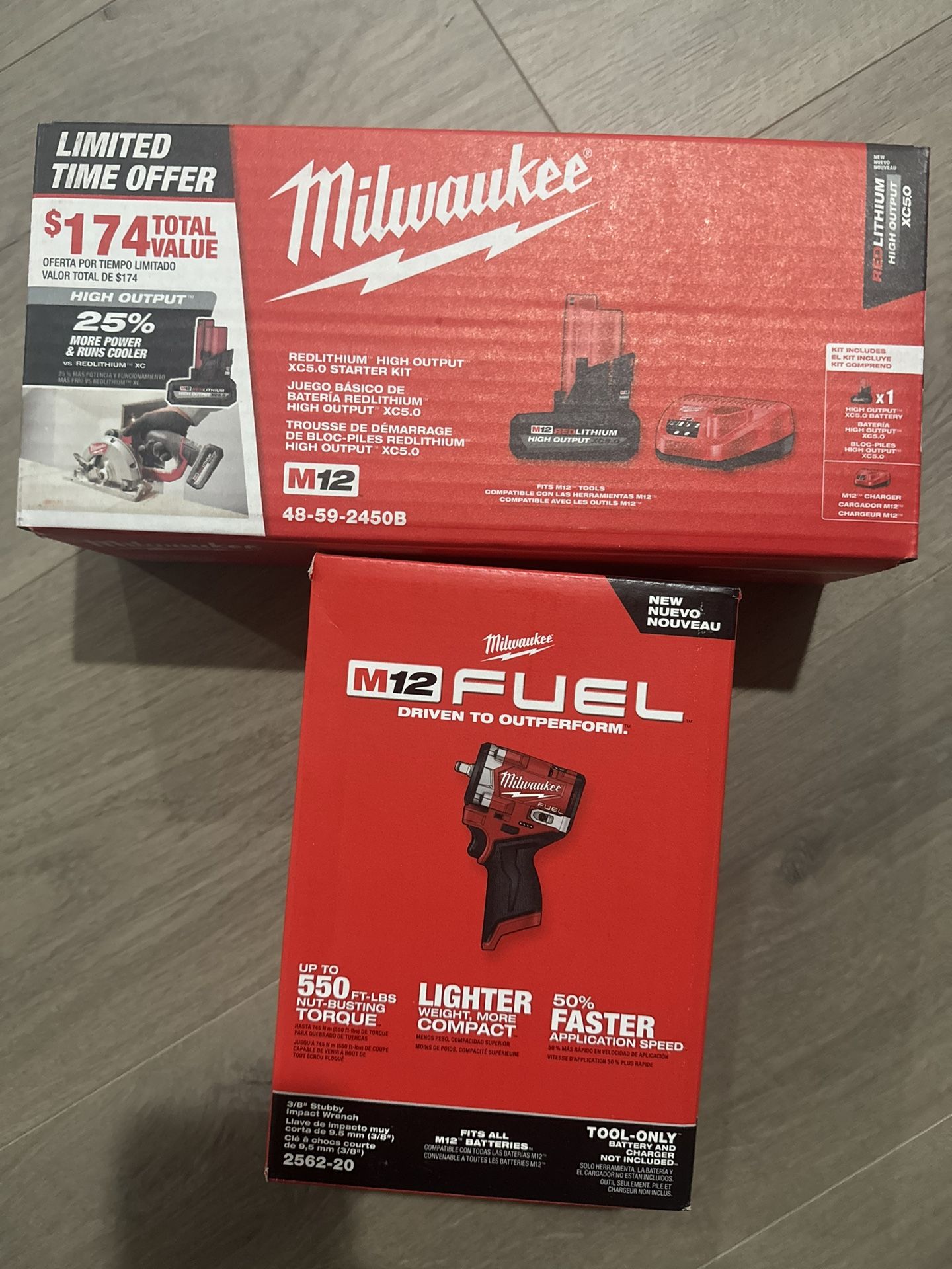 Milwaukee Fuel 3/8” Stubby Impact Wrench