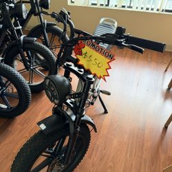 🚲 TST R002 Electric Bike – White 💲 $550 ⚠️ Only 1 available!