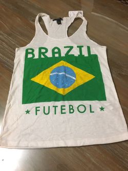 Brazil Futebol Tank top