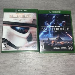 Battlefront 1 & 2 Game Xbox one used