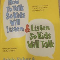 How To Talk So Kids Will Listen & Listen So Kids Will Talk BRAND NEW

