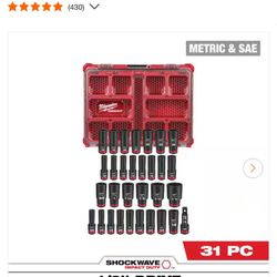 Milwaukee 1/2 Inch Drive Packout Set 