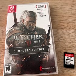Nintendo Switch The Witcher 3 Wild Hunt Complete Edition Video Game