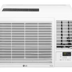 LG 23,000 BTU 230/208V Window Air Conditioner with Heater, Wi-Fi Enabled and Dehumidifier in White