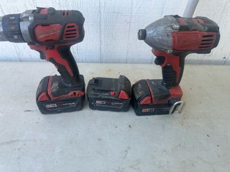 Milwaukee impact and drill