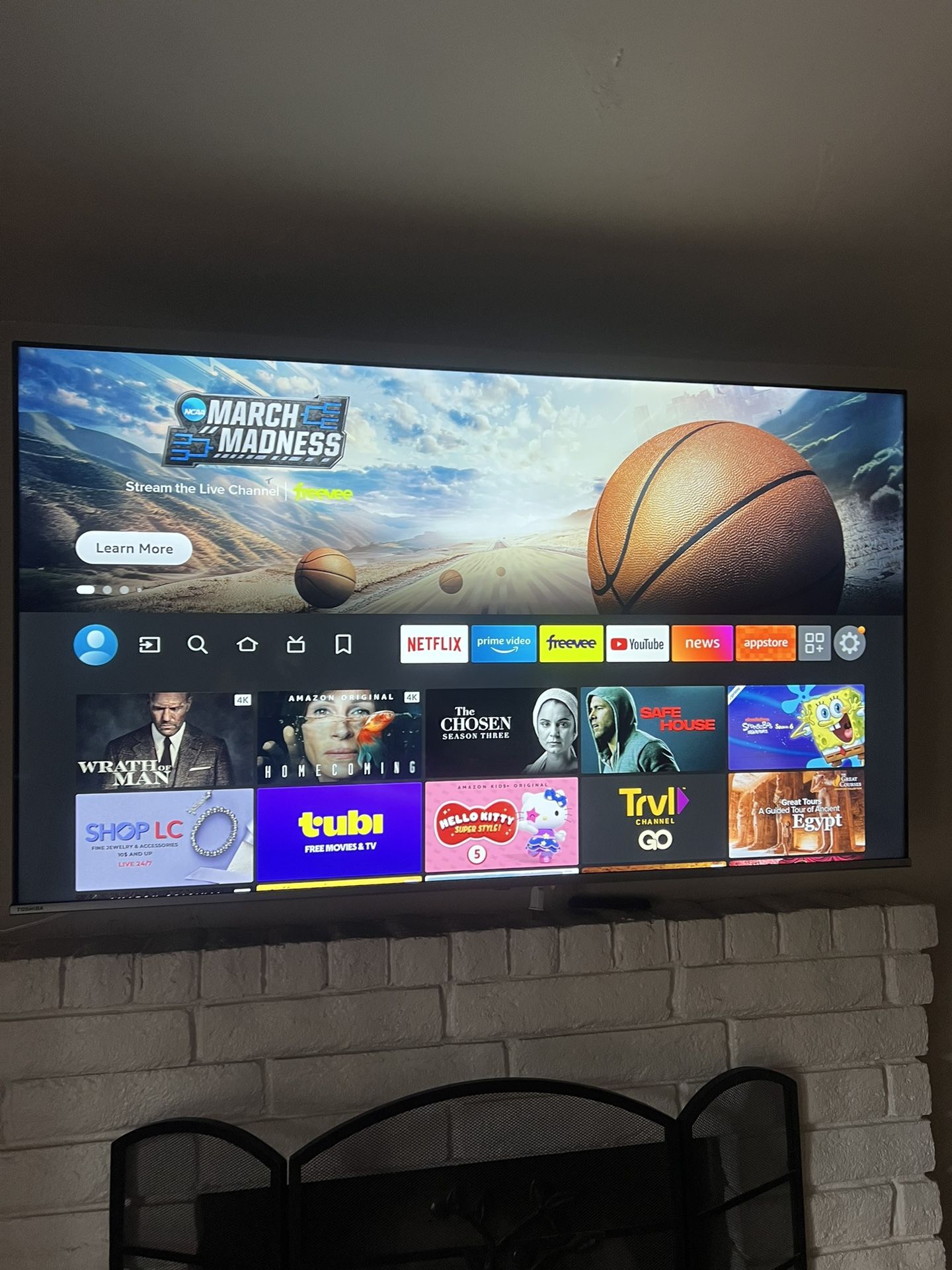 65in Toshiba Smart Fire Tv C350 4K 