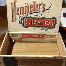 Antique Detroit Cigar Box