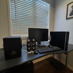 Desktop Monitor & Computer