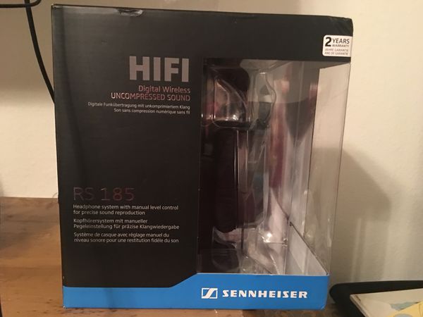 Sennheiser Hifi Digital Wireless Rs 185 Headphone System For Sale In