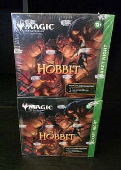Magic: The Gathering The Hobbit Draft Night Box x2