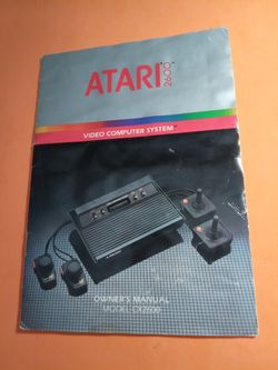 Atari 2600 Owners Manual $25 obo, Vintage, Original, From 1983