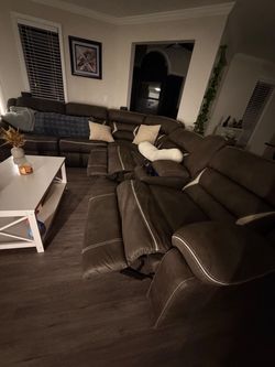Three power recliners!