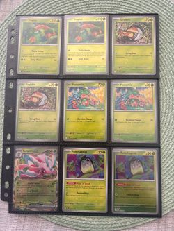 Pokemon TCG Pitch Black Complete Base Set