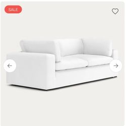Modani Bloom 3 Seater Sofa White 