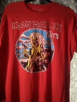 Iron Maiden rock band t-shirt