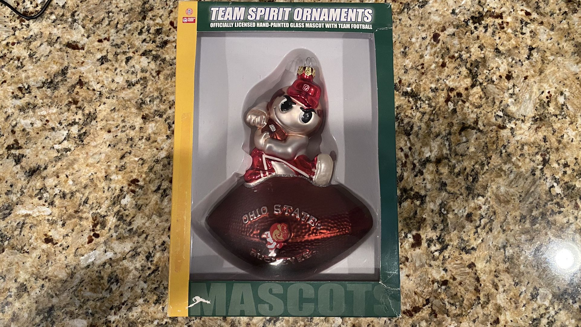 OSU Glass Ornament-7 Inches
