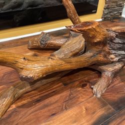 Driftwood table