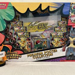 Pokemon Ascended Heroes Premium Poster Collection Mega Lucario