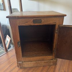Authentic Early 20th Century Ice Box. 