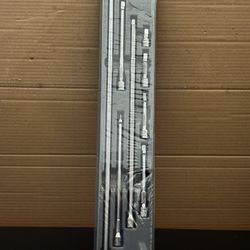 Snap-on Tools 8 pc 3/8" Drive Knurled Extension Set 