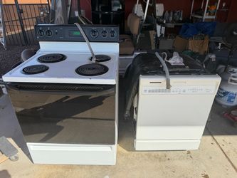 Stove and dishwasher