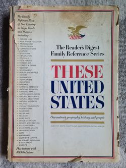 These United States. The Reader's Digest Family Reference Series. Copyright 1968