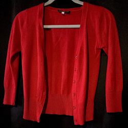 Sidecca - Red Button Up Cardigan