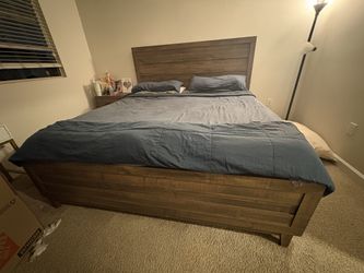 King size bed frame