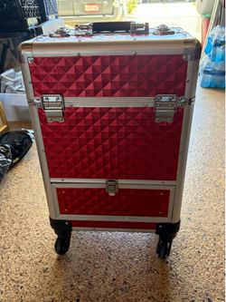 Rolling Makeup Train Cosmetic Case