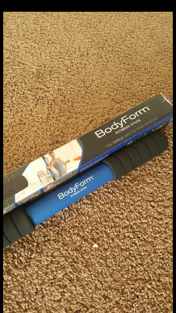 Brookstone Bodyform Fitness Stick Aerobic Bar Barra aeróbica para ejercicio