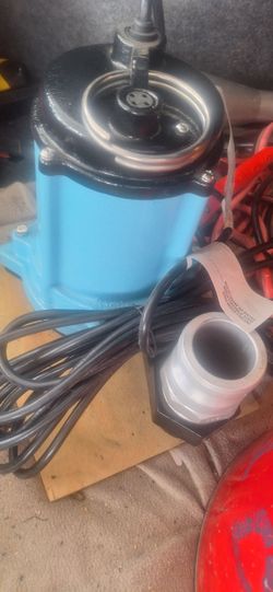 Brand new sump pump