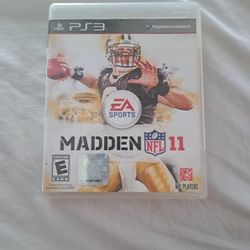 Ps3 MADDEN 11