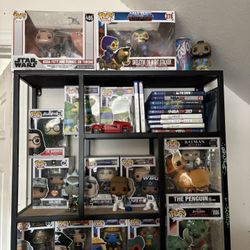 huge lot of funko pops and other collectibles 