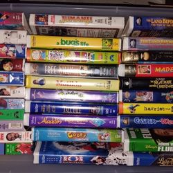 Variety Of VHS Movies
