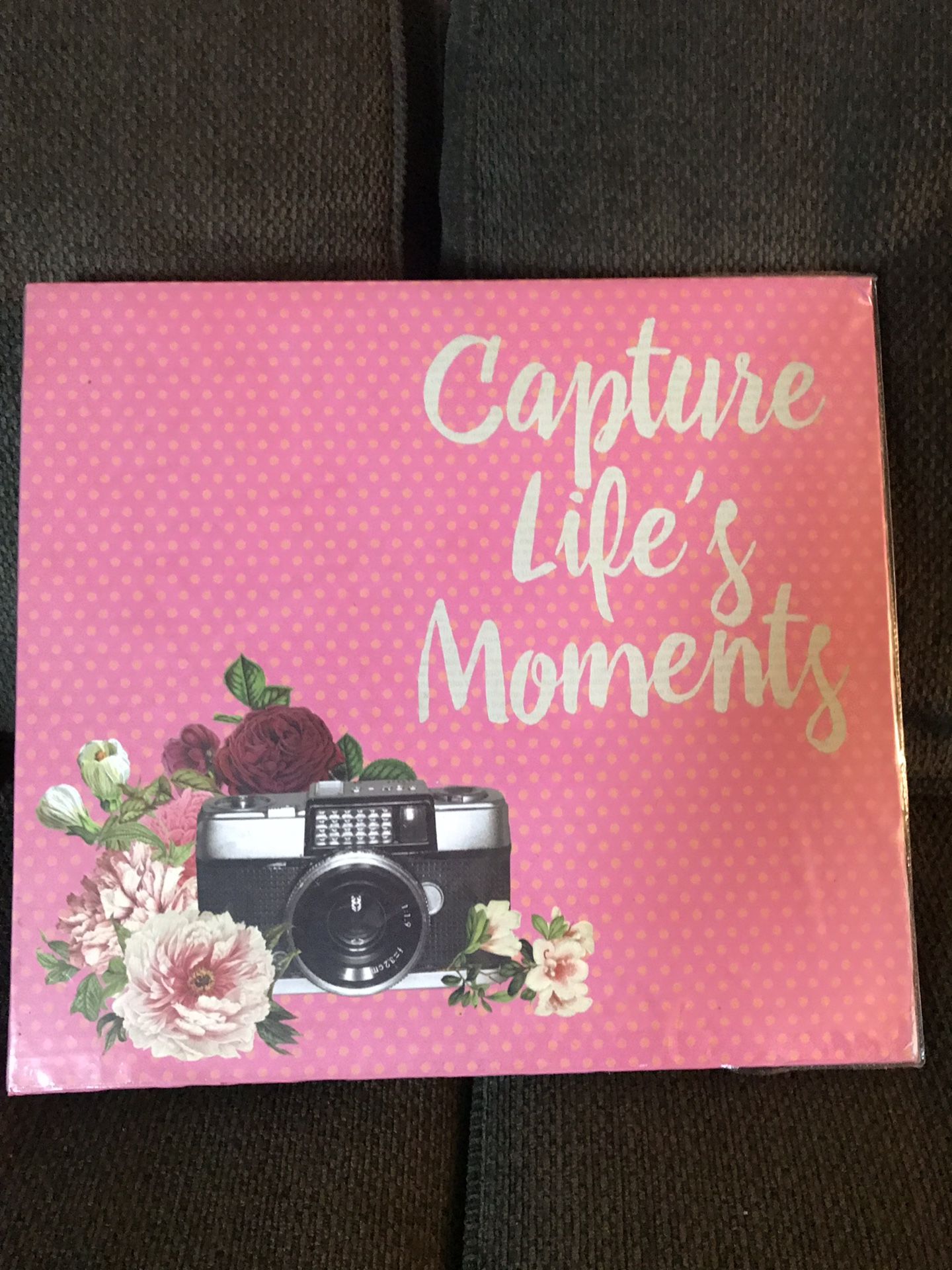 Large scrap book with inserts $5