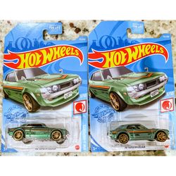 (2) Hot Wheels ‘70 Toyota Celicas
